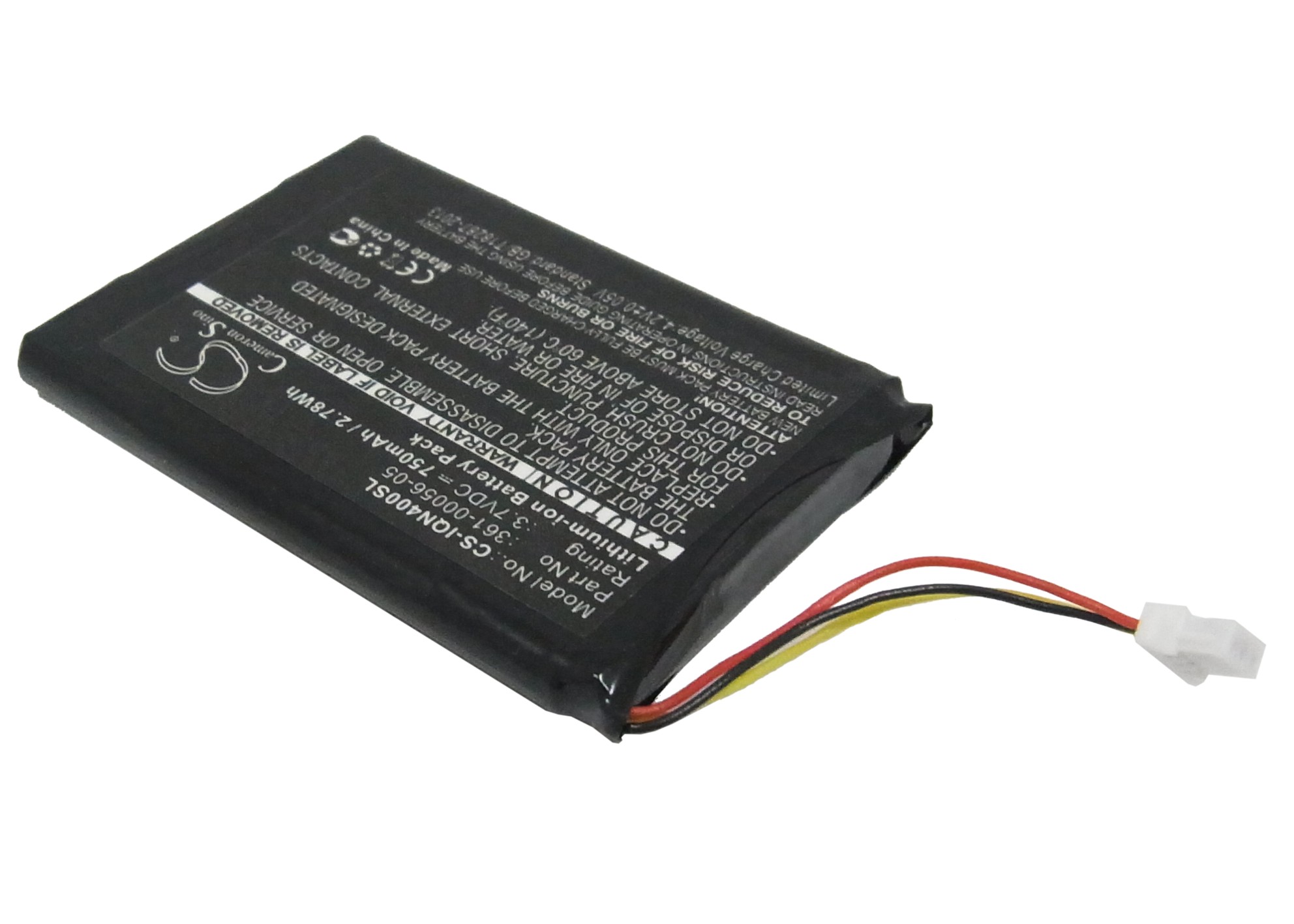 Bateria de cameron sino 750mah para garmin nuvi 40 nuvi 40lm nuvi 52 nuvi 52lm nuvi 56lmt nuvi 68lmt, 361-00056-05 361-00056-11