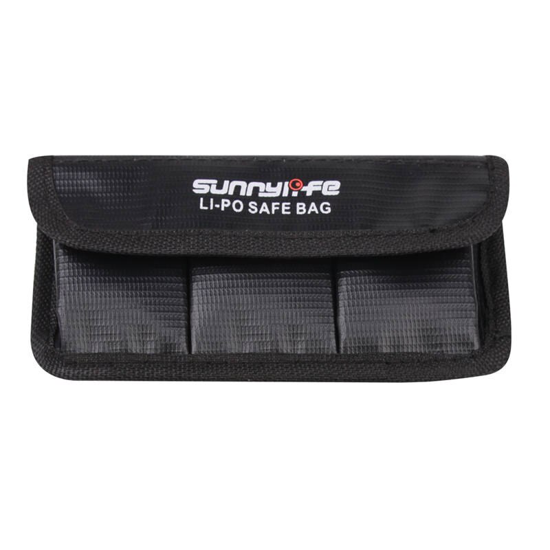Action Batterij Tas Lipo Batterij Explosieveilige Beschermhoes Batterij Aparte Opbergdoos Voor Dji Osmo Actie Camera: For 3 battery bag