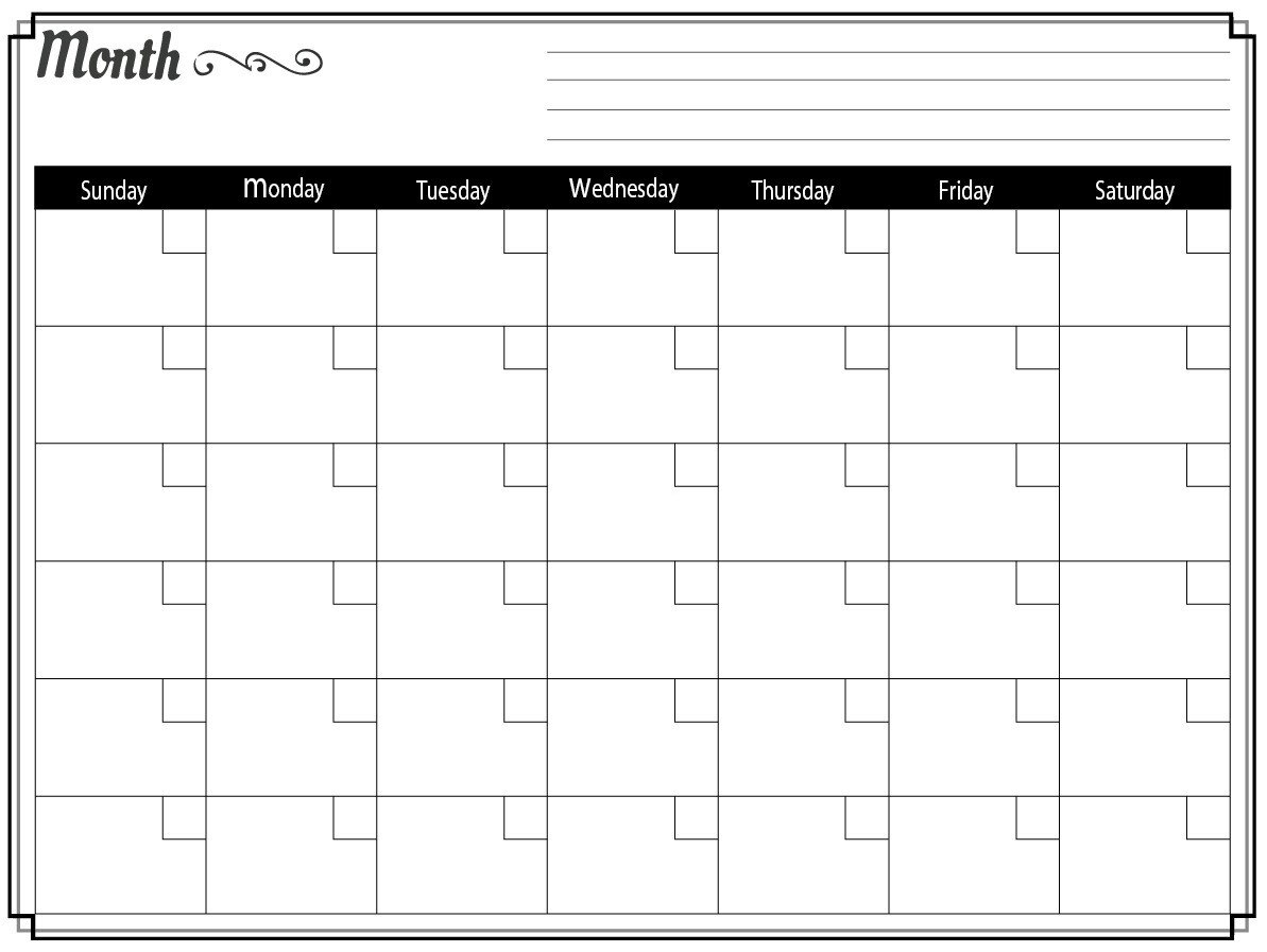 Refrigerator Magnetic Calendar Weekly Monthly Plan... – Grandado