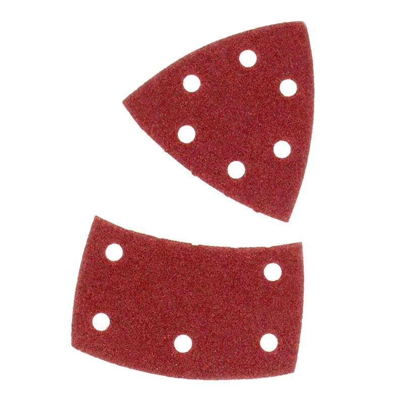 50 pièces feuilles de ponçage, tapis de ponceuse de souris pour s'adapter à la multi-ponceuse et tous les multi-outils oscillants