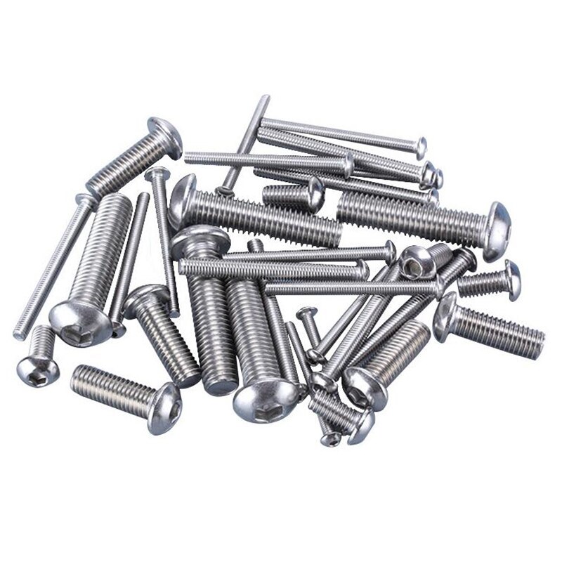 1080 Grain Set Flat Round Head Hexagon Socket Screw Set Pan Head Hexagon Socket Combination Nail