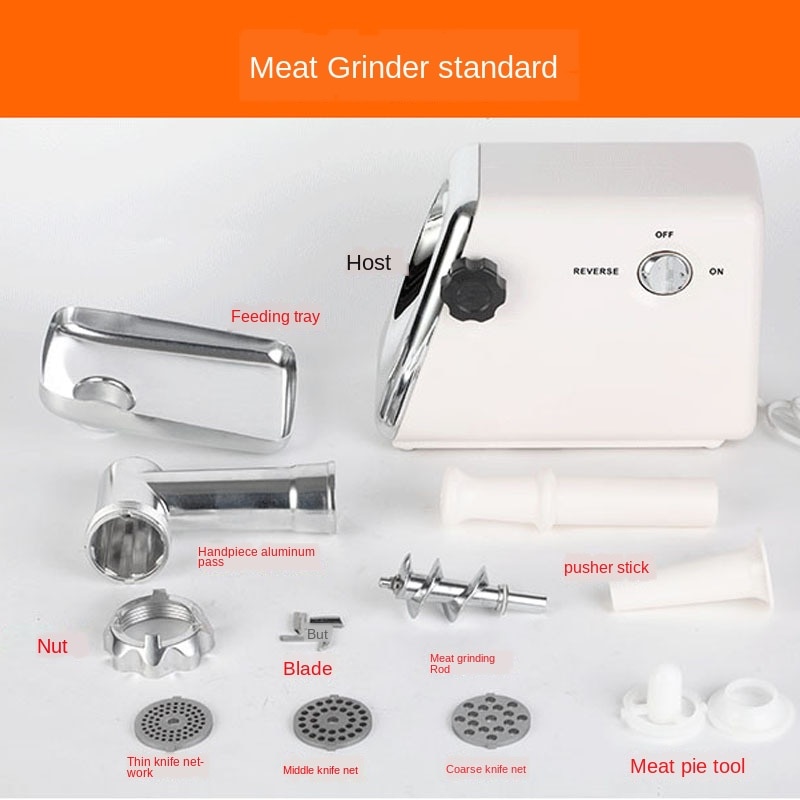 Small Household Electric Meat Mincer Multi-Function Sausage Filler Automatic Meat Grinder