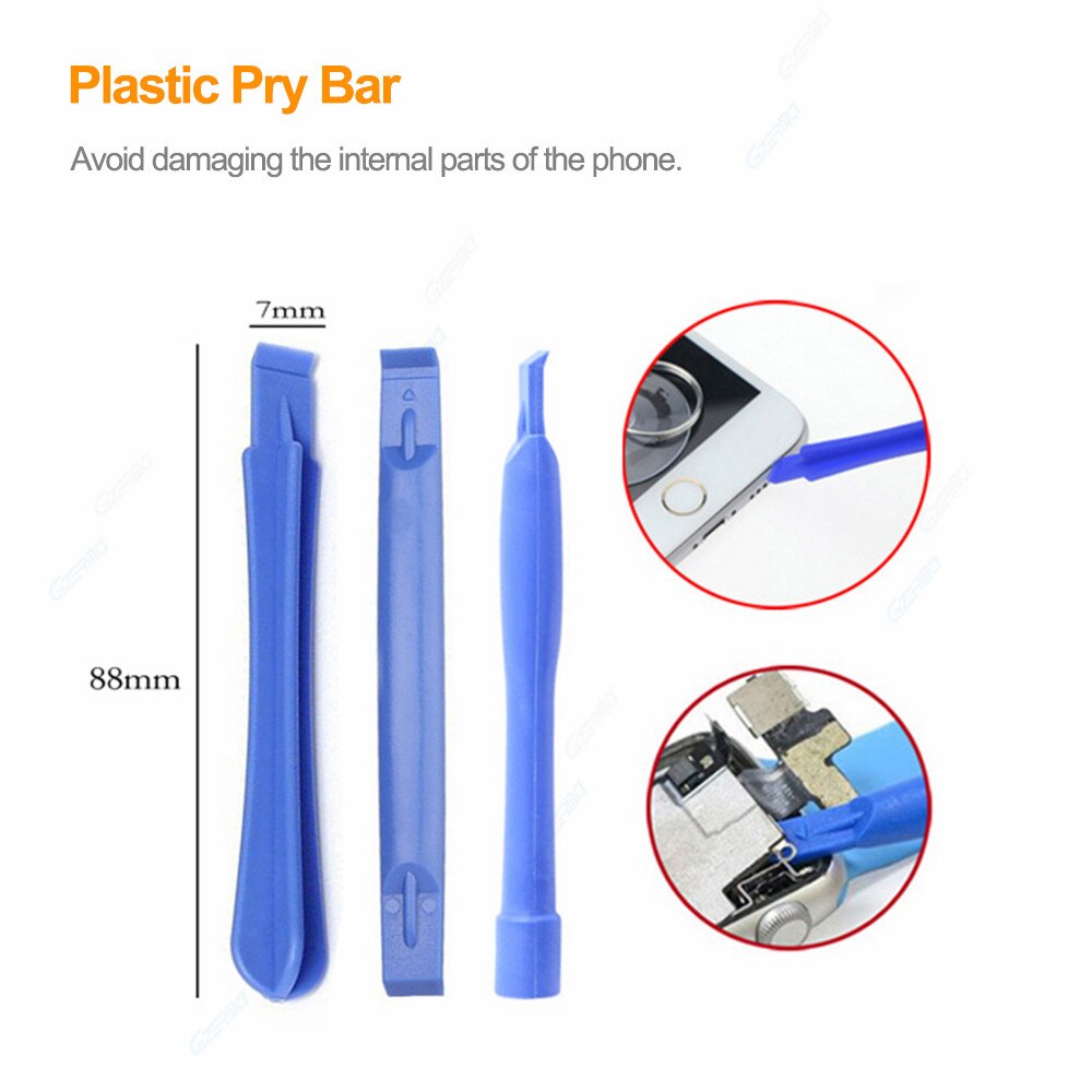 GZERMA – Kit de démontage de réparation de téléphone portable, ensemble d&#39;outils de réparation de téléphone portable avec 6 Mini tournevis pour iPhone, Kit de bricolage