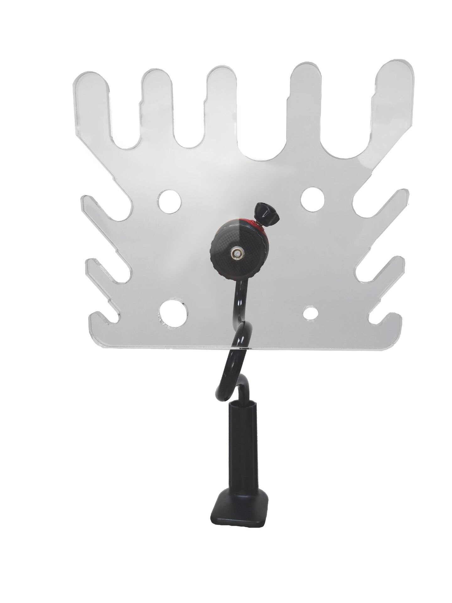 Anesthesia Breathing ventilator Circuit Pipeline Bracket Universal Rotatable And Movable Plexiglass Holder Clinic Hospital Tools