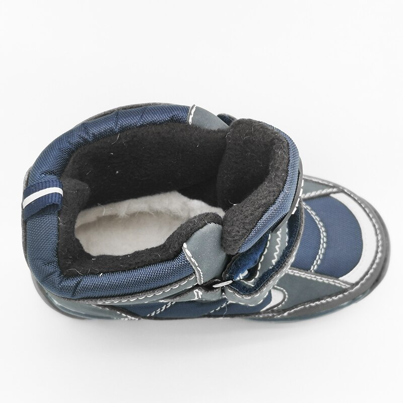 Wasserdicht 1 paar Winter Warme Wolle Schnee Stiefel Ski freundlicher Junge Leder Stiefel -40 oder-30 grad Art Stiefel