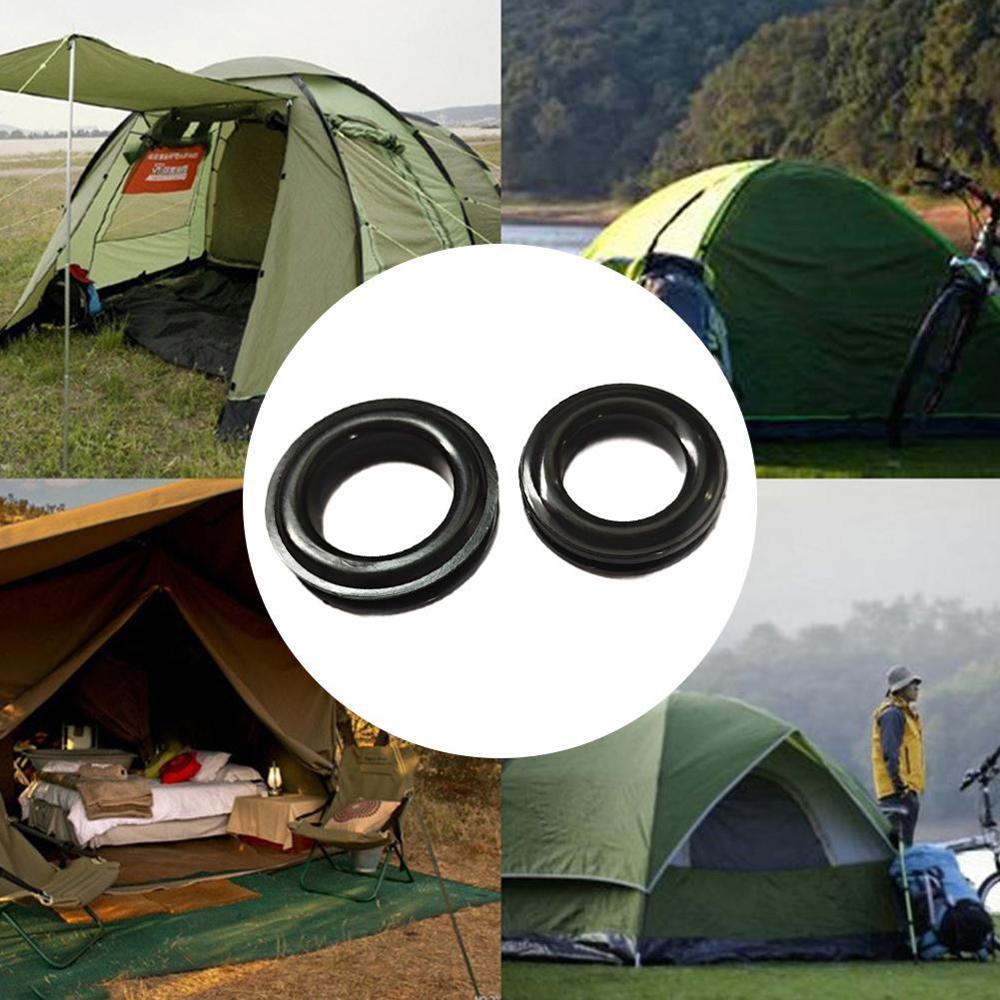 10 stk plastikforsegling snap øjenlåg gennemføring presenning bundplade udendørs telt spænde lejr tilbehør
