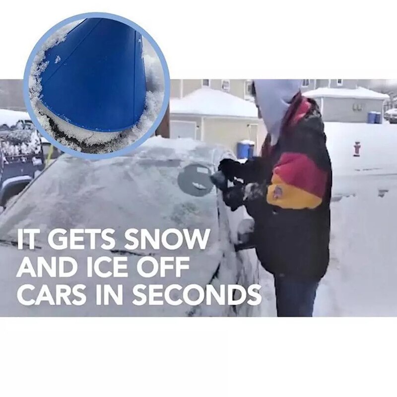 Auto Car Magic Window Windshield Car Ice Scraper Snow Remover Shovel Window Scrapers Deicing cone ice scraper