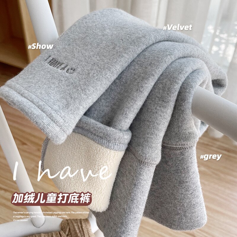 2021 Ins New Fashion pantaloni per bambini pantaloni caldi invernali neonate ragazzi pantaloni spessi invernali pantaloni abbigliamento per bambini pantaloni
