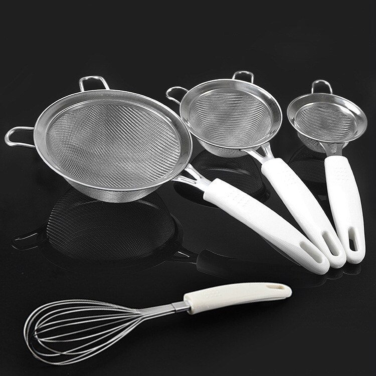 Kitchen Stainless Steel Flour Sifter Hand Sifter f... – Vicedeal