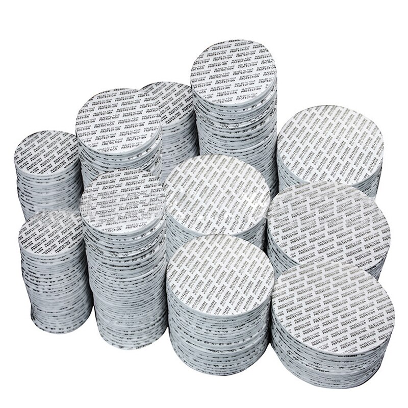 100Pcs 20mm-101mm Self-adhesive Foam Pressure Sensitive Seal Cap Lining Tamper Resistant Seals Liner For Cosmetic Jar Bottle Pot