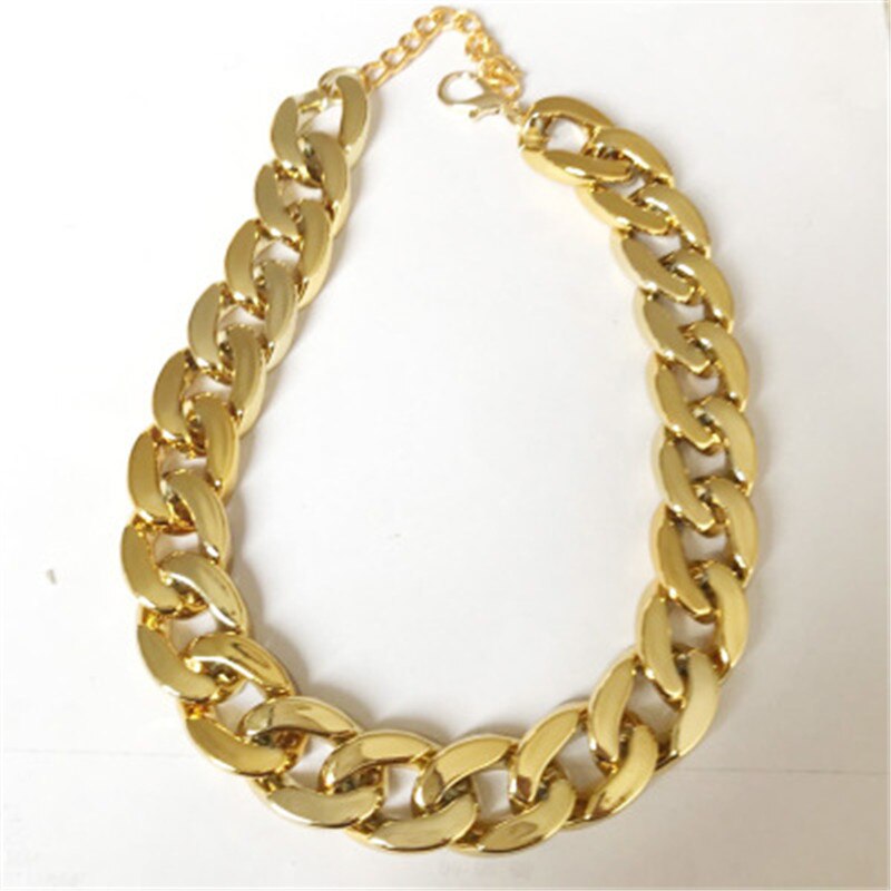 36 + 7cm Edelstahl Haustier Hund Gold Kette Kubanischen Verknüpfung Dicken Goldenen Kette Hund Katze Haustiere Sicherheit kragen Haustier Hunde Zubehör