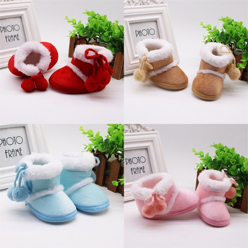 Baby Shoes Toddler Shoes Girl Boy Winter Baby Boots Warm Fleece Children Kids Snowboots