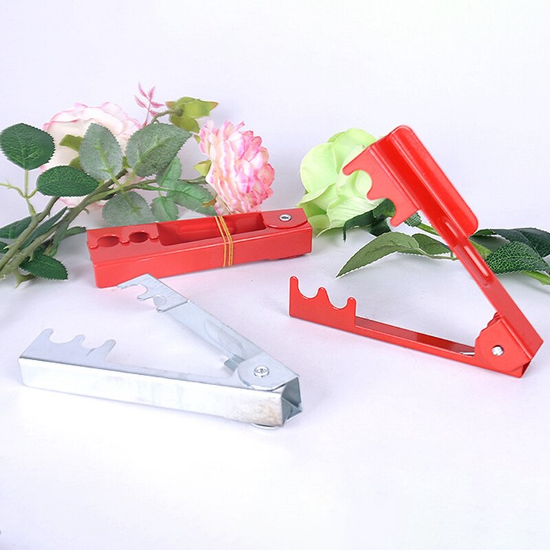 4 stuks gereedschap bloemist metalen bloem roos doorn stengel blad stripper rozen tang verwijderen klitten tuingereedschap