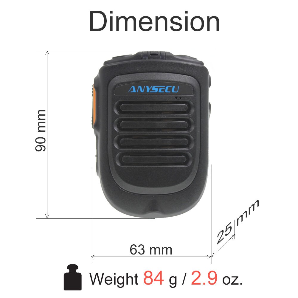 4.2 visione notturna Senza Fili di Bluetooth PTT Microfono B01 per 3G 4G Rete Radio Del Telefono Mobile F22 + F25 g22 G25 REALE PTT ZELLO