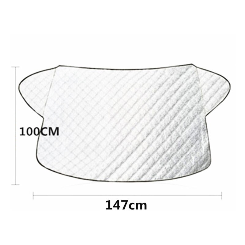 Voorruit Cover Winter Auto Voorruit Voorruit Front Cover Anti Sneeuw Vorst Ijs Shield Dust Protector Warmte Zon Mat