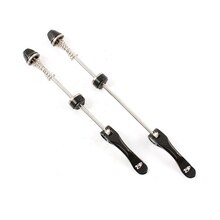 2Pcs Mtb Racefiets Voor &amp; Achter Quick Release Wiel Locking Security Snelspanner Anti Diefstal Spies