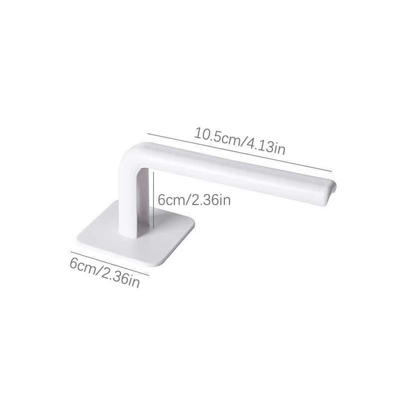 Kitchen Paper Holder Towel Storage Hook Toilet Paper Holder Towel Rack Stand Storage Rack Shelf Tissue Holder Bathroom Organizer