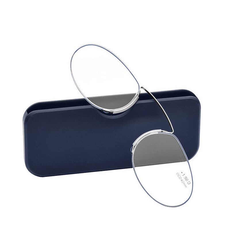 Clip neus leesbril neus rust presbyopie bril met doos bril ultralichte bril  +1.0 ~ 4.0 dioptrie