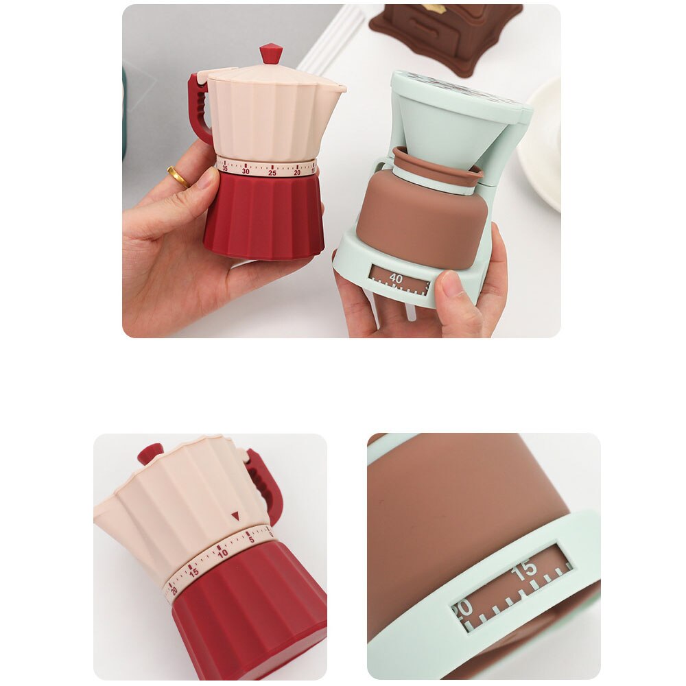 cute rotating student learning productivity timer mechanical reminder timer Children's Desktop set management Device