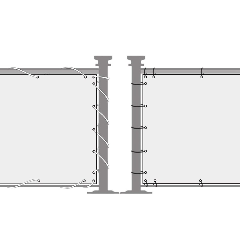 Zaun Privatsphäre Sn, 0,9 Mx 5M Ft Grid Zaun Windschutzscheibe Veranda, Outdoor, Garten, Terrasse, balkon Sonnenblende, UV Schutz, Weath