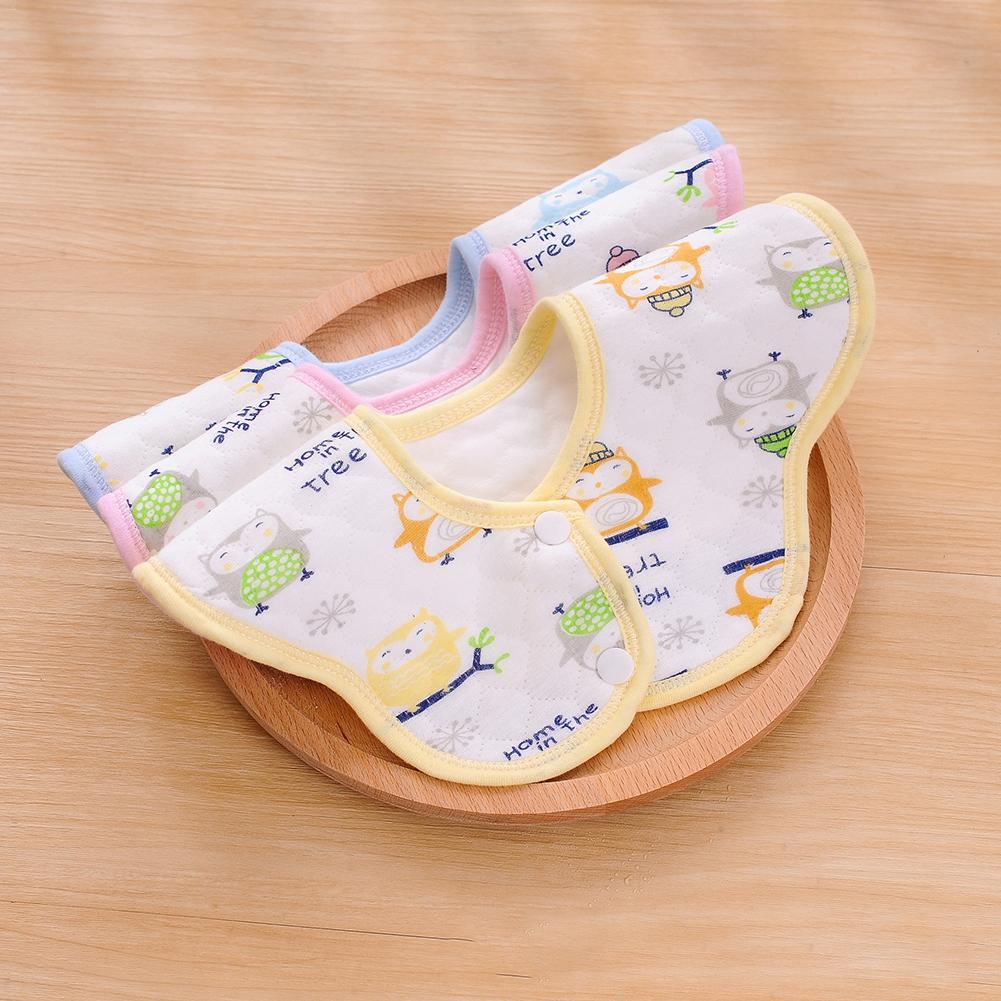 Duurzame baby monddoek waterdichte baby slab 360 graden draaibaar bloemenpatroon slab zacht en ademend winddicht en warm