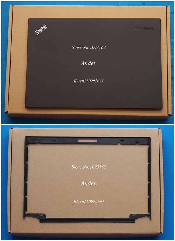 Original for Lenovo ThinkPad T440 Series Rear Lid Back Cover Top Case&LCD Front Bezel Stickers: B