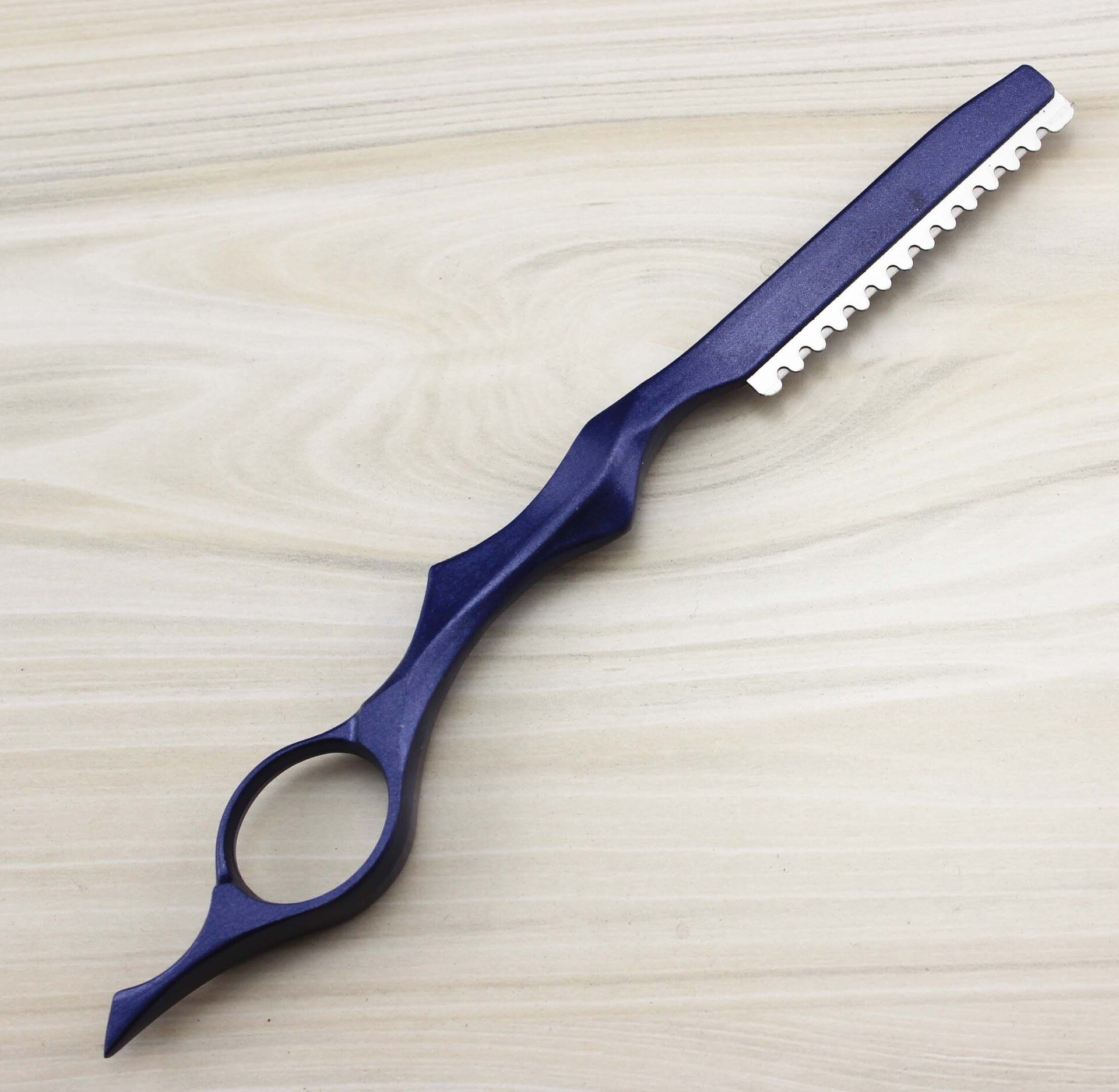 Thinning Razor Japan Stainless Sharp Barber Razor Hair Razors Cut Hair Cutting Thinning Knife Salon Tool: Blue