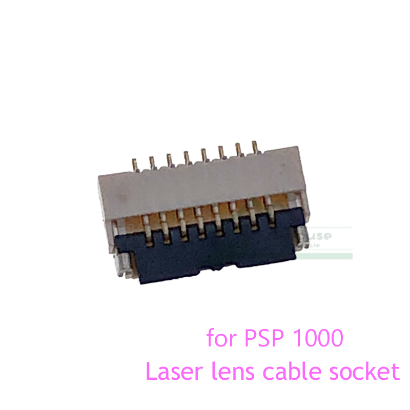 Ersatz für PSP 1000, LCD-Display, Flexkabel, Anschluss, L R, Schaltung, Foliensockel, Hintergrundbeleuchtung/Laserlinse, Kabelsockel: Gold