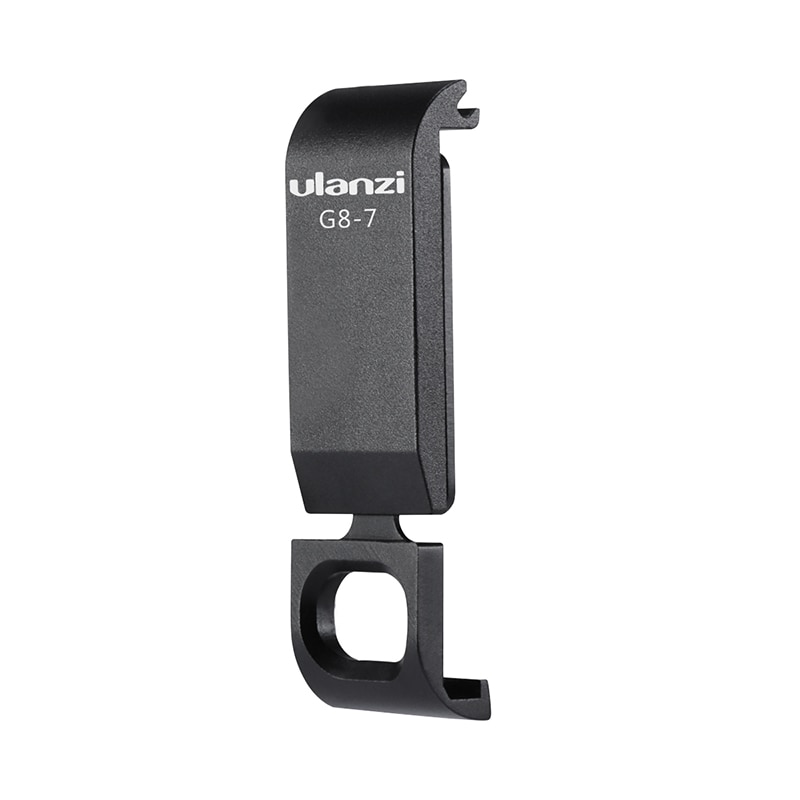 Ulanzi  g8-7 gopro hero 8 akkukansi irrotettava type-c latausportin sovitin gopro hero mustalle 8 suojatarvikkeelle