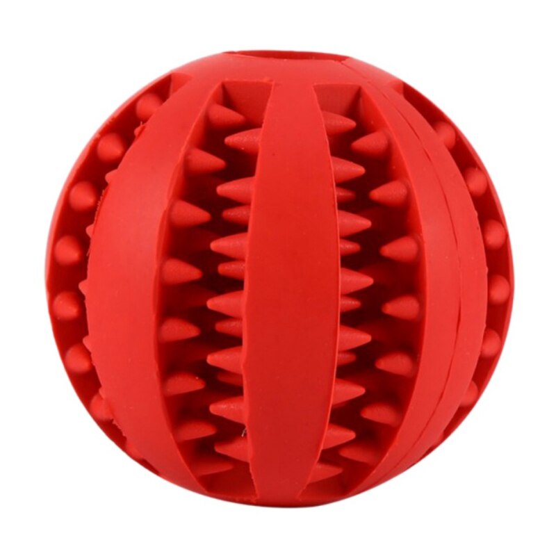 Pet Toy Balls Dog Chew Durable Dog Treat Balls Pet Rubber Elastic Ball for Small Dogs Release Pressure Interactive Active Funny: R
