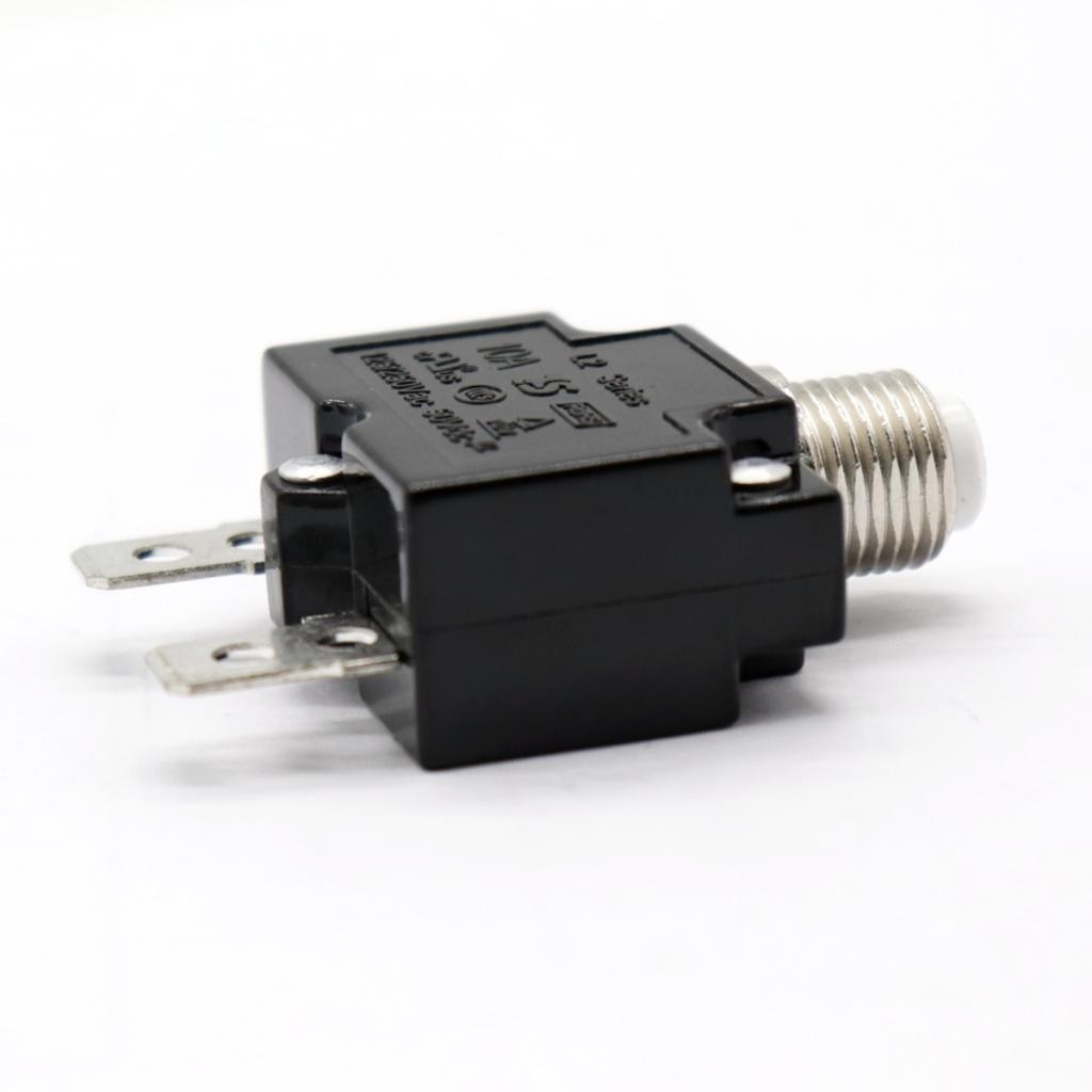 Push Button Thermal Circuit Breaker Overload Protector 10A Fuse Resettable