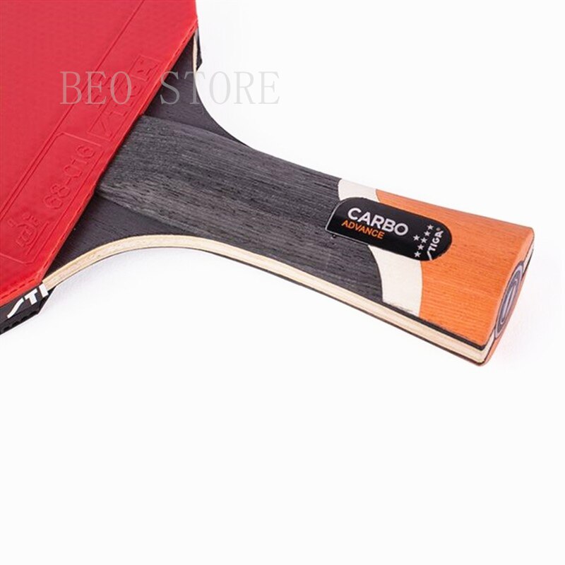 STIGA 6 Star Racket Offensive Carbon Original Stiga Table Tennis Rackets Ping Pong Paddle Bat