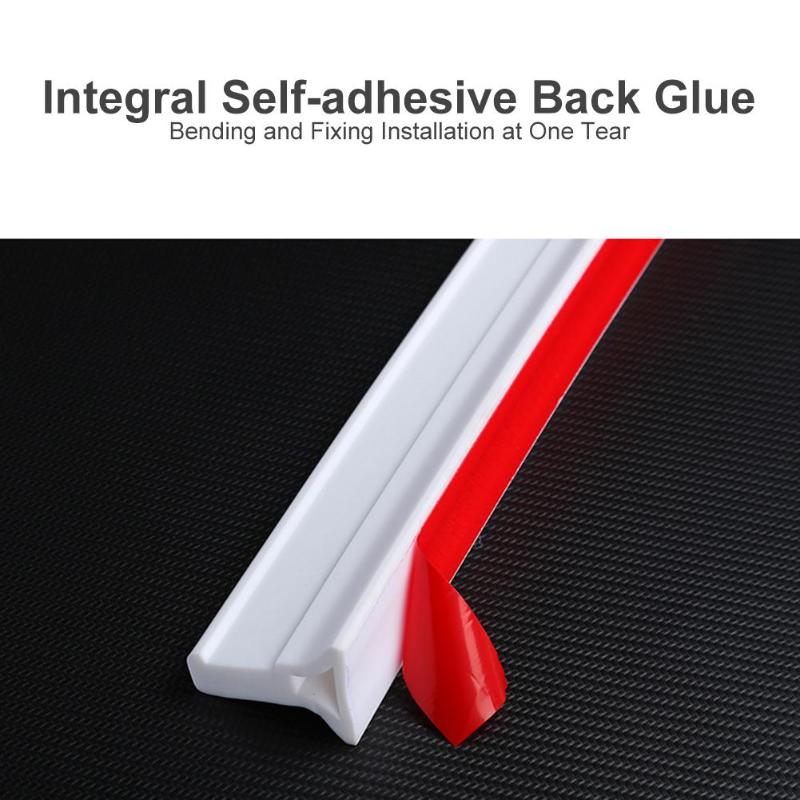 Bathroom Water Stopper Flood Barrier Rubber Silicone Shower Room Water Blocker Kitchen Household Waterproof Accessory