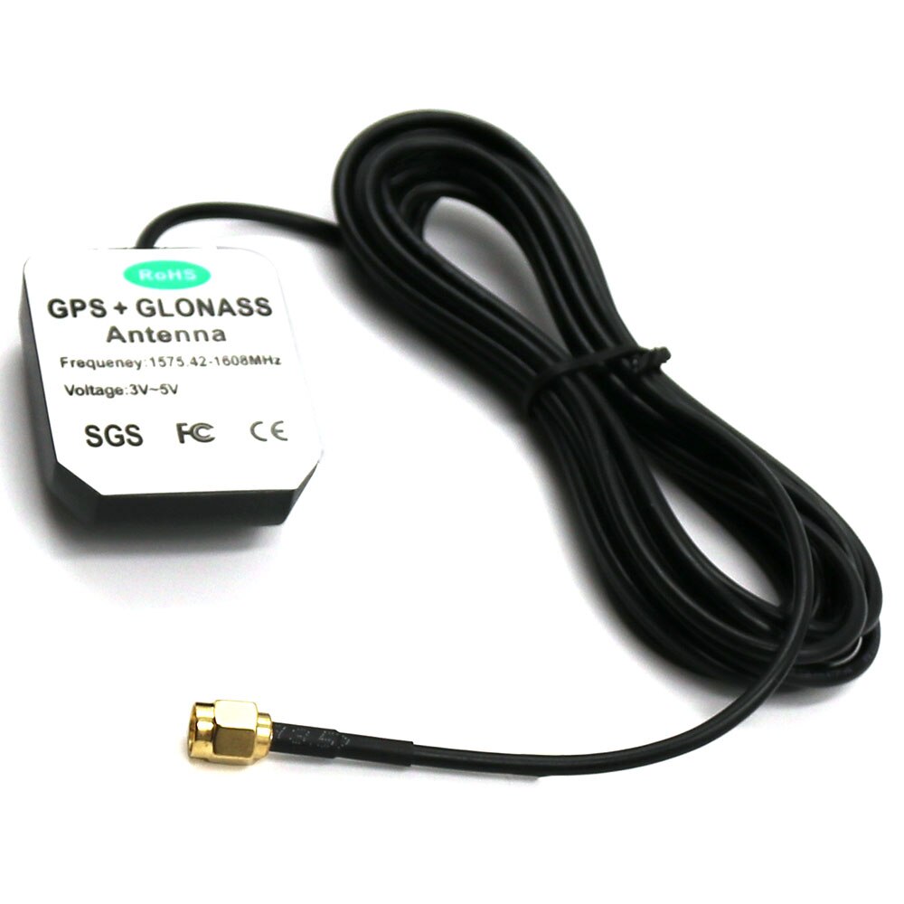 BEITIAN, zewnętrzna GPS GLONASS precyzyjna aktywna antena ceramiczna, antena GNSS, złącze proste SMA, BN-142AJ