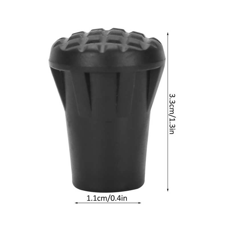 25 Pcs/Pack Heavy Duty Rubber Walking Stick Tips Ferrule Protectors Cane End Tips For Outdoor Climbing Hiking Accessories