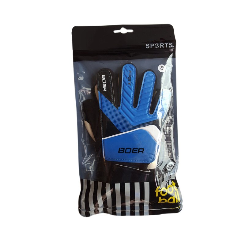 1 paar Verdicken Nicht-Unterhose Gummi FußBall Torwart Handschuhe Torwart FußBall Finger Knochen Schutz Schutz Handschuhe Begginers Getriebe