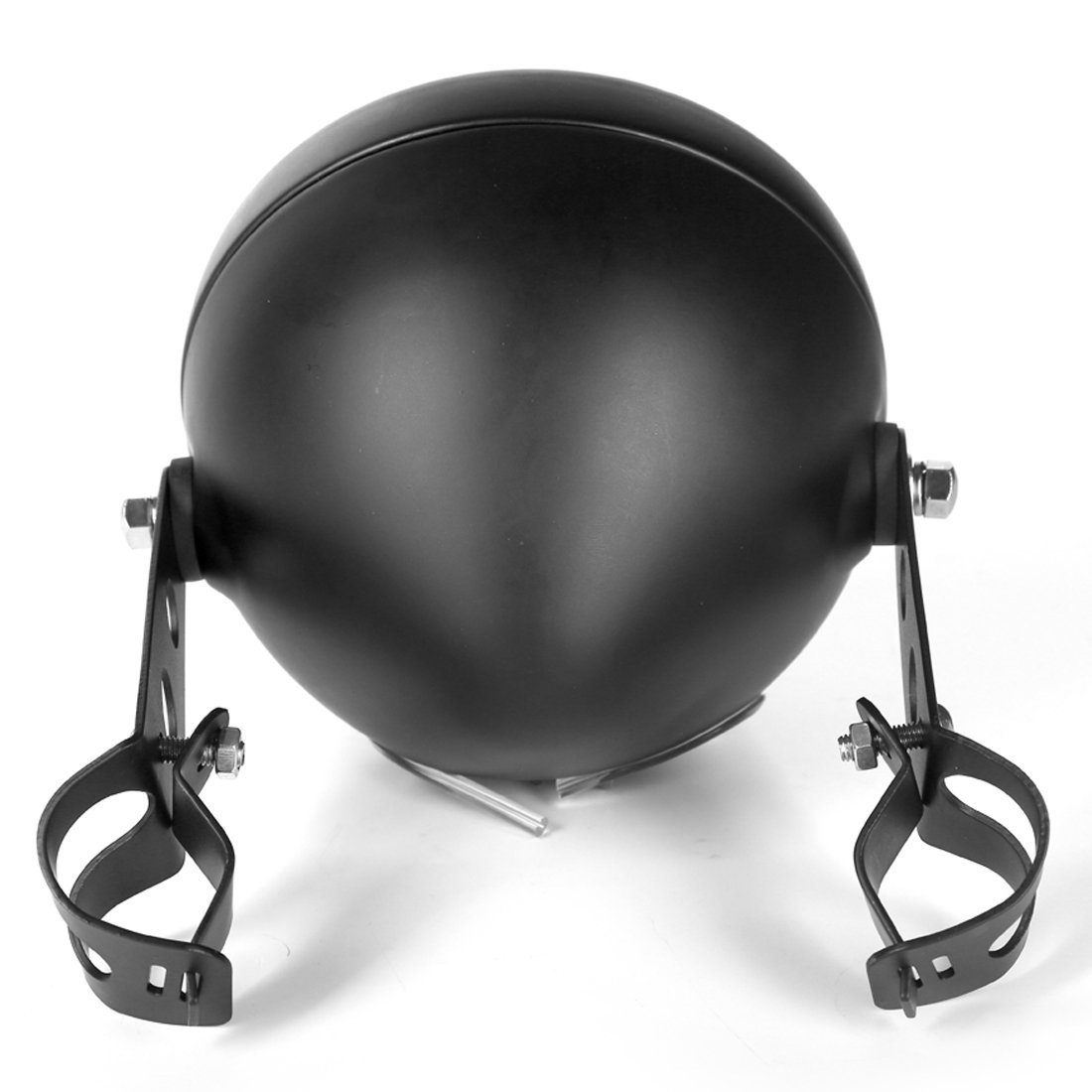 6.5 Inch Motorfietsen Ronde Led Halo Koplamp 12V Universele Afstand Licht Cafe Racer Vintage 5.75 "Motorfiets Koplamp: Beige