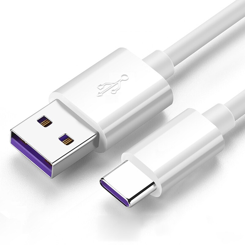 USB Type C Cable for Huawei P40 P30 P20 Lite Mate 30 Pro Quick charge USB C Fast Charging Cable Type C Cable for Redmi Note 9S: White / 2m
