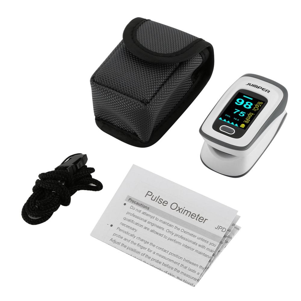 1 Set Fingertip Oximeter Pulse Oximeter Display Oximeter Finger Health Dignostic Monitor Tool Finger Clip Oximeter LED And OLED