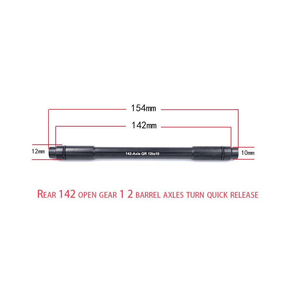Rijden Fiets Mountainbike Hub Drum Hubs As Conversie 12 Om 9Mm 15 Om 9Mm Aluminium Quick-veranderen 100Mm/142Mm/148Mm