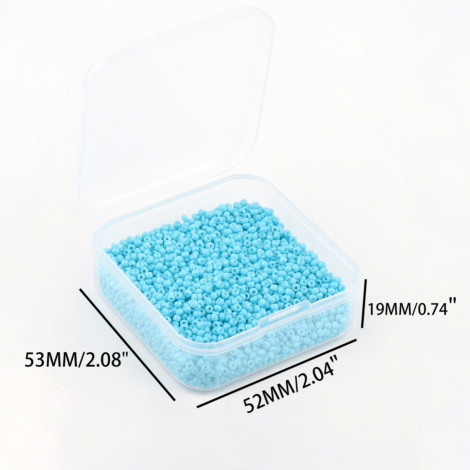 2mm Tsjechische Glas Rocailles Boxed Kralen Accessoires Voor Sieraden Maken Handgemaakte Armband Ketting Materiaal Leverancier 4000 stks/doos