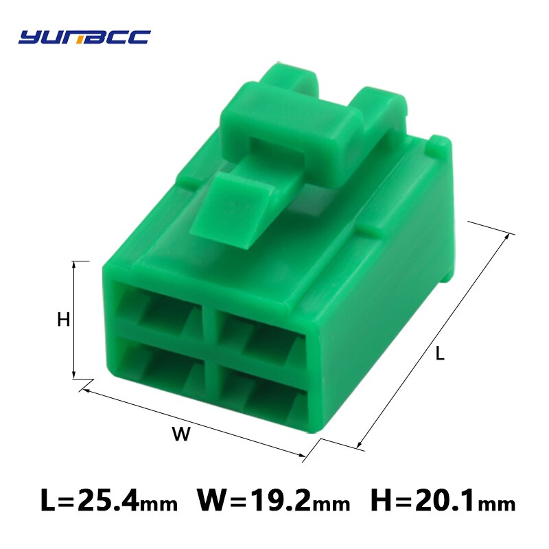 5 Sets 4 pin car connector sheath car harness plug female connector plug including terminal 7123-2446