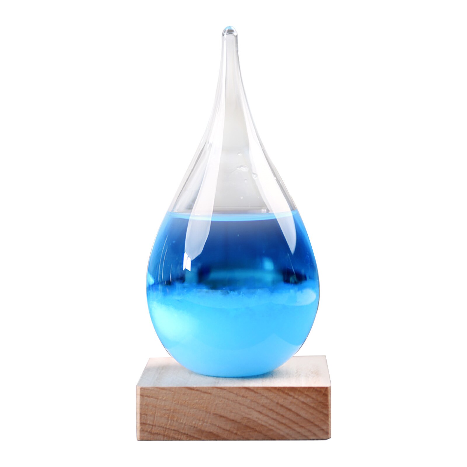 Prévision de tempête créative en forme de Globe, bouteille en verre, baromètre, Station météo de bureau, prévision météo, décoration de la maison # N: F
