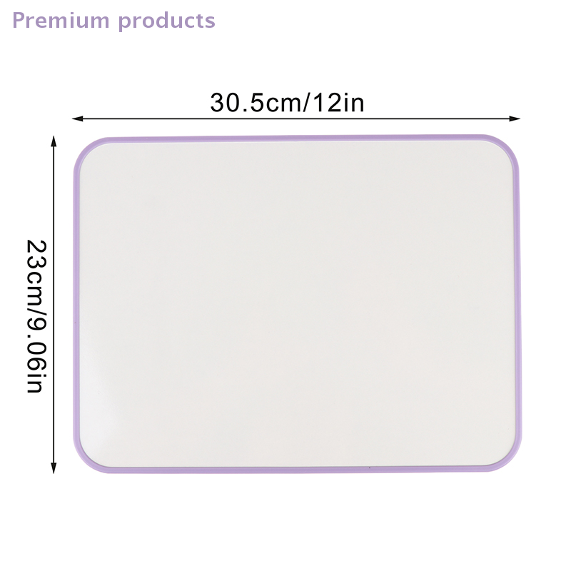 1PC Multi-color Uitwisbare Schrijfbord Studeerkamer Desktop Tekentafel Onderwijs Dubbelzijdig Klein Whiteboard Handschriftbord