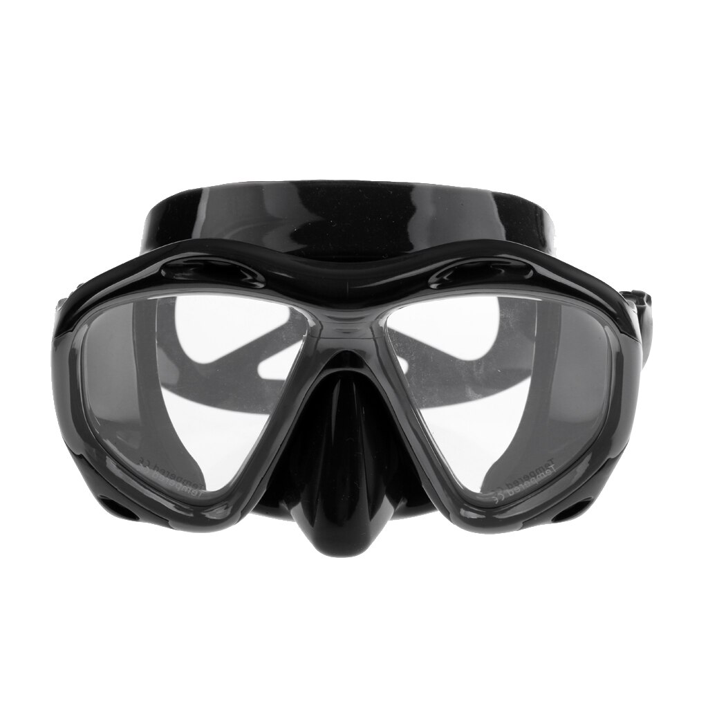 Scuba Diving Mask - Anti-Fog Snorkel Goggles - Underwater Breathing Tool