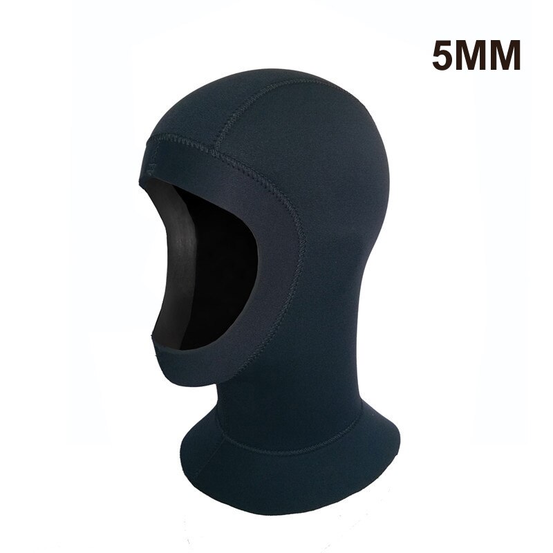 Neoprene Wetsuit Hood Scuba Diving Hood 3MM 5MM for Men Women Youth, Bib Dive Cap Surfing Thermal Hood for Kayaking Snorkeling: 1308 5mm / L