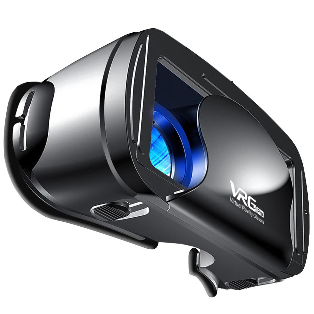 VRG Pro 3D lunettes VR casque de réalité virtuelle pour Smartphone Samsung lunettes VR appareils pour jeux pour téléphone portable 5-7': Black