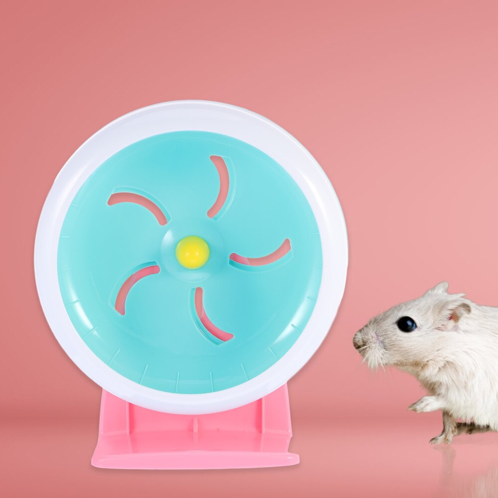 18cm Hamster Running Wheel For Hamster Gerbil Mice Silent Pet Spinning Wheel