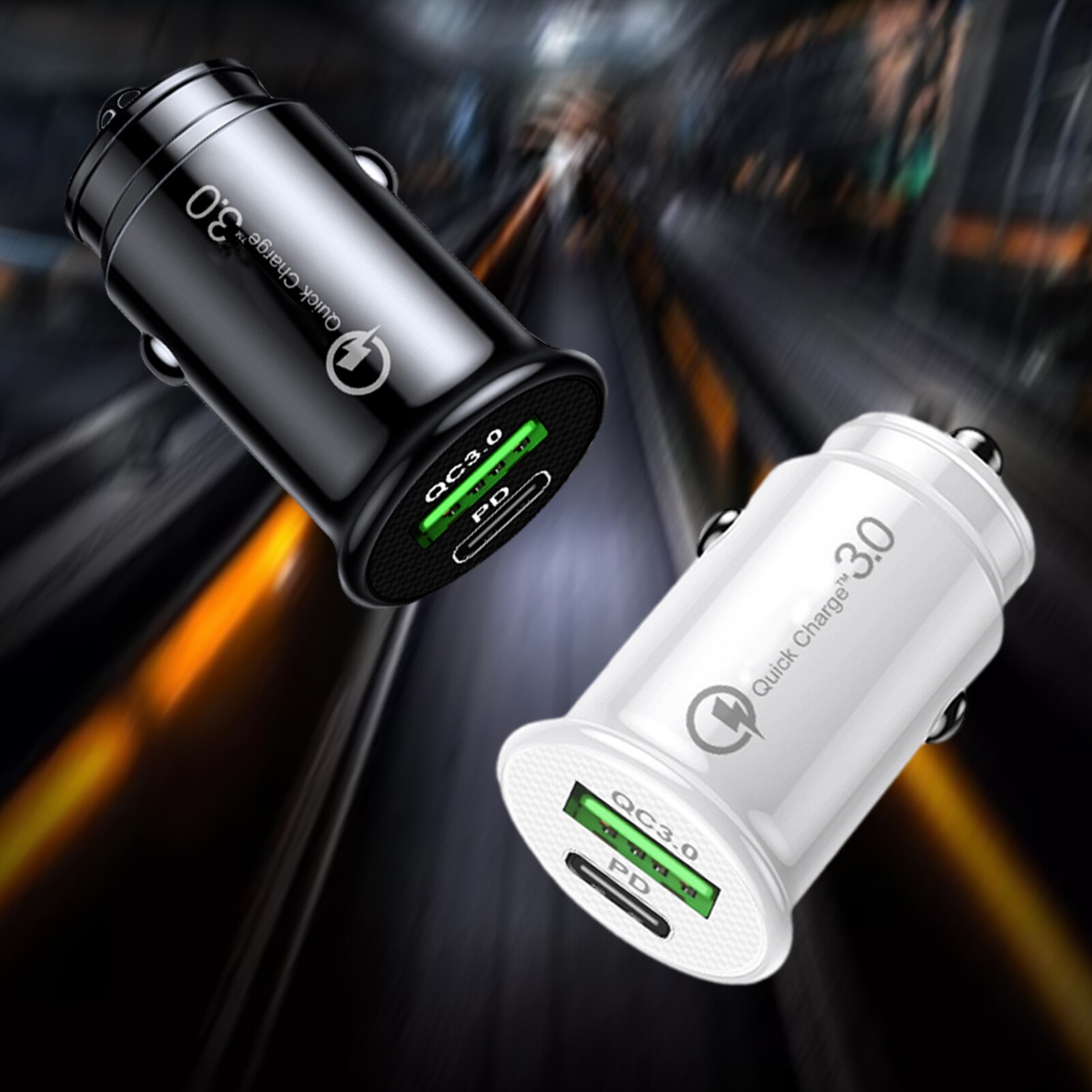 USB Car Charger Adapter Dual Port Auto Charger Universal Usb Mini Charger Adapter Power Supply For Smart Phone/Tablet