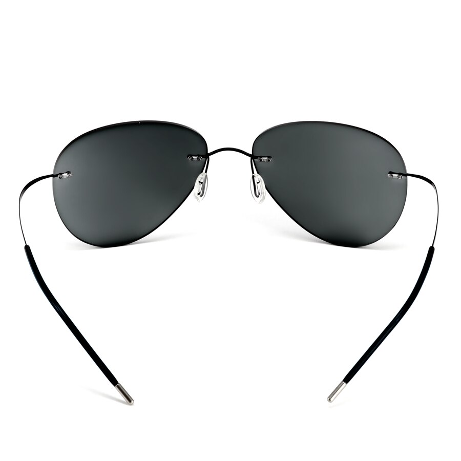 Summer Transition Sunglasses Titanium Photochromic Glasses Frame Men's and Women's Chameleon Eyeglasses: Default Title